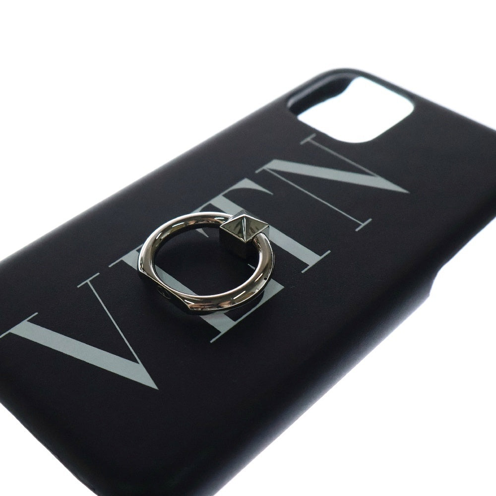 VALENTINO(ヴァレンチノ) Iphone 11 Case VLTNロゴ アイフォンケース スマホケース ブラック UY2P0R55FFL