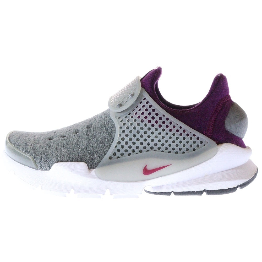 NIKE(ナイキ) SOCK DART TECH FLEECE ソック ダート テックフリース ローカットスニーカー グレー レディース US6/24cm 834669-006
