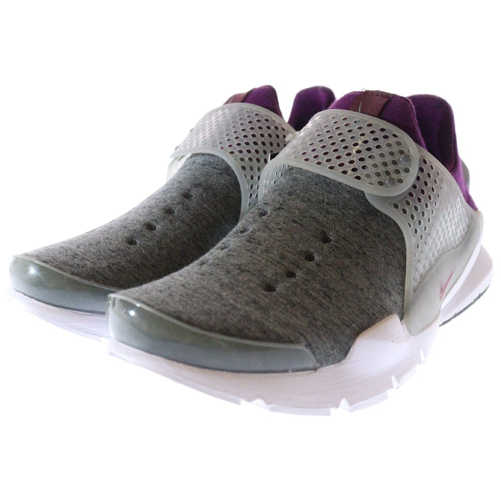 NIKE(ナイキ) SOCK DART TECH FLEECE ソック ダート テックフリース ローカットスニーカー グレー レディース US6/24cm 834669-006