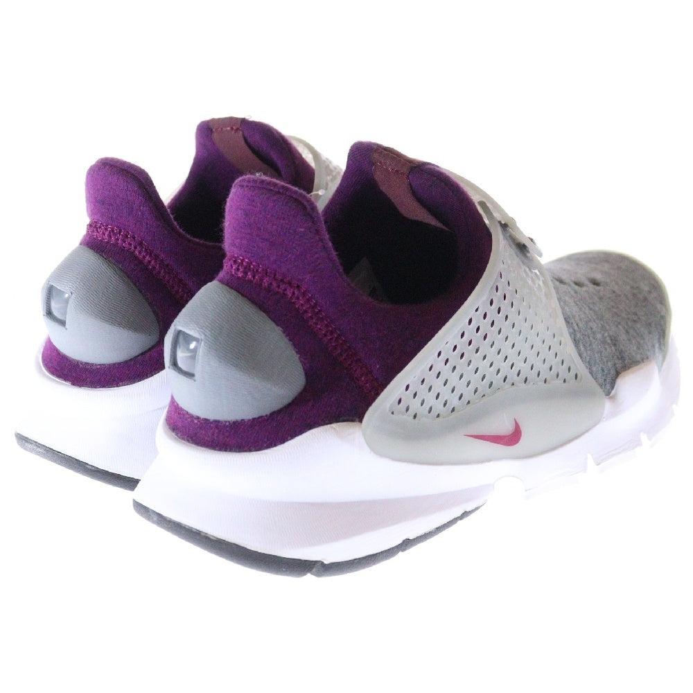 NIKE(ナイキ) SOCK DART TECH FLEECE ソック ダート テックフリース ローカットスニーカー グレー レディース US6/24cm 834669-006