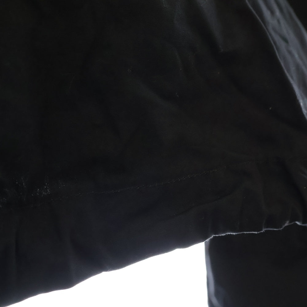 LAD MUSICIAN(ラッドミュージシャン) 24SS WEATHER OVER PANTS コットン ウェザークロス オーバー パンツ ブラック 2124-511