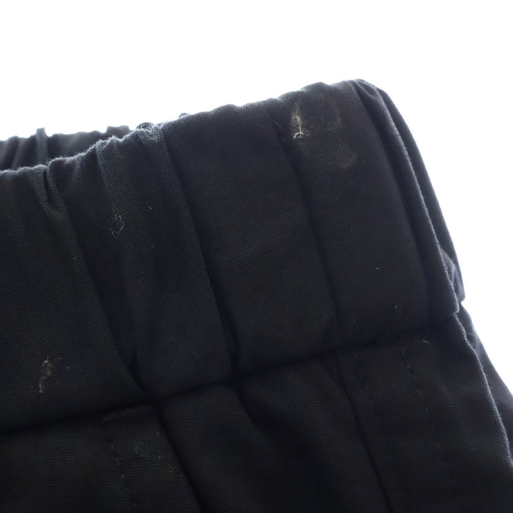 LAD MUSICIAN(ラッドミュージシャン) 24SS WEATHER OVER PANTS コットン ウェザークロス オーバー パンツ ブラック 2124-511