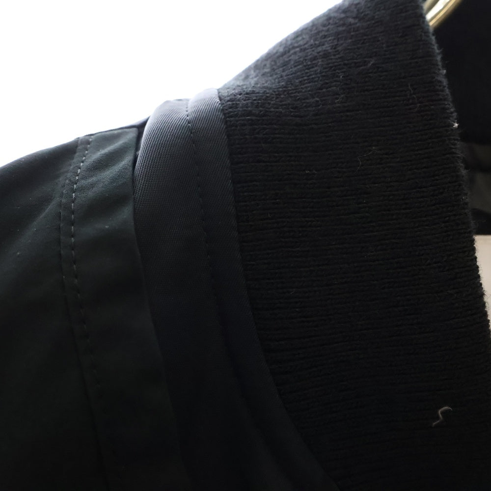 DISCOVERED(ディスカバード) 24SS MULTI POCKET OVERSIZED JACKET MA-1 BLOUSON マルチポケット ナイロン オーバーサイズ ジャケット ブルゾン ブラック DC-SS24-BL-03