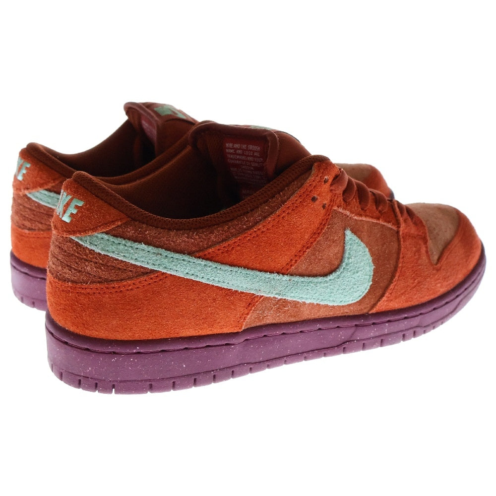 NIKE SB(ナイキエスビー) DUNK LOW PRO PRM MYSTIC RED AND ROSEWOOD ダンク プロ プレミアム ローカットスニーカー オレンジ US10.5/28.5cm DV5429-601