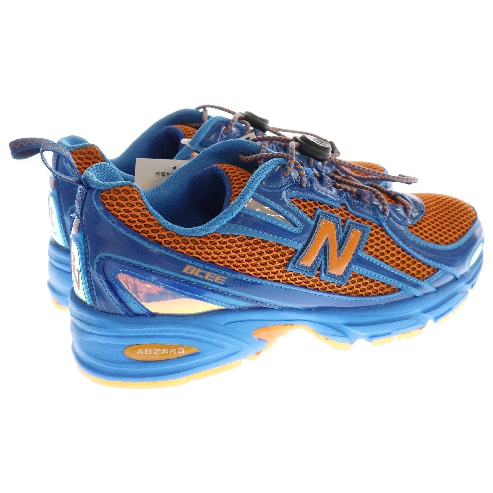 New Balance(ニューバランス) U740CB2×AMINE 740V2 BENSON TECH アミーネ ベンソンテック メッシュ ローカットスニーカー オレンジ/ブルー US8/26cm