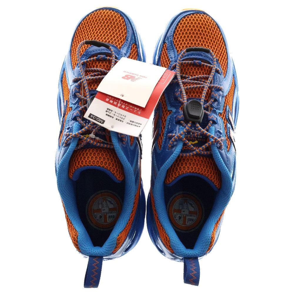 New Balance(ニューバランス) U740CB2×AMINE 740V2 BENSON TECH アミーネ ベンソンテック メッシュ ローカットスニーカー オレンジ/ブルー US8/26cm