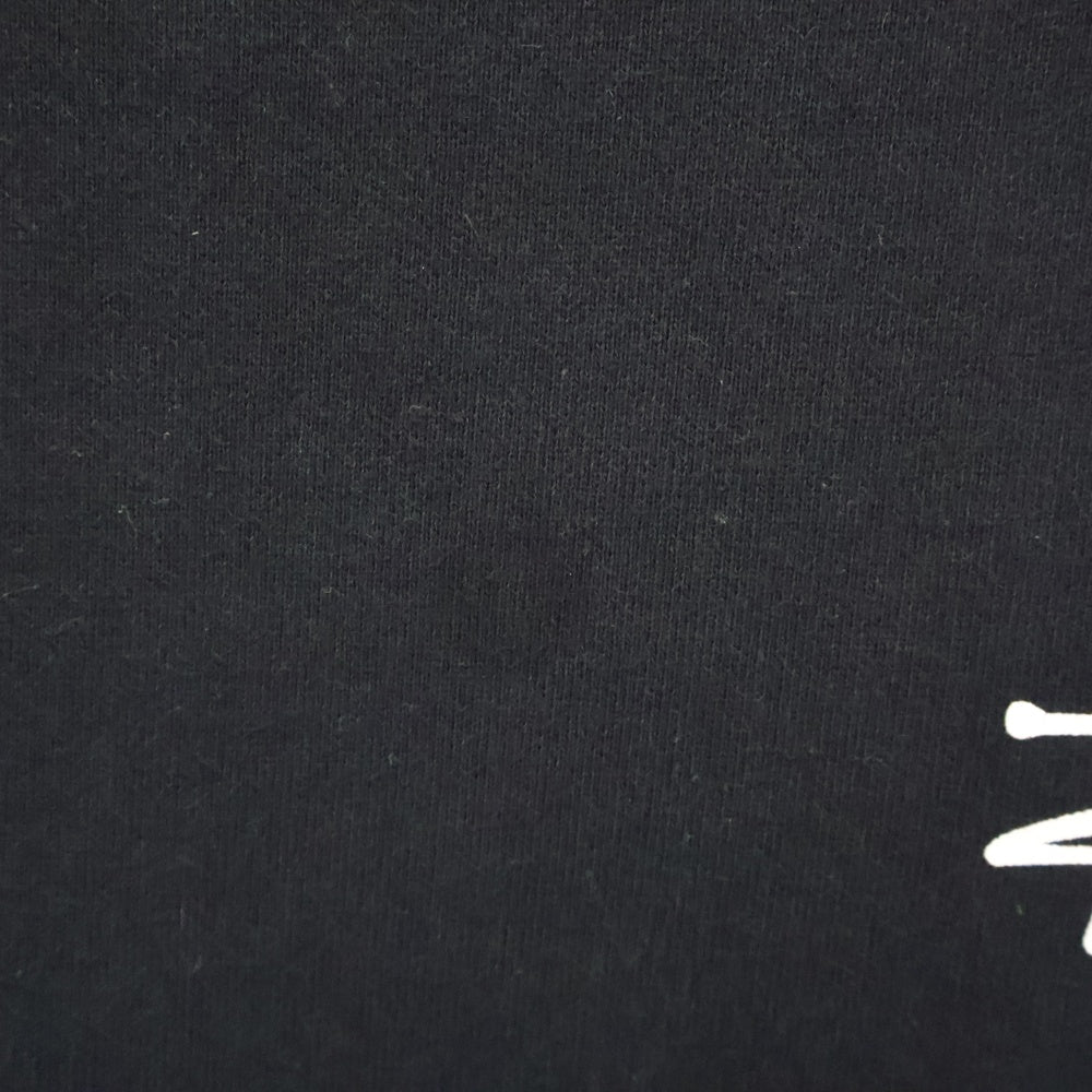 STUSSY(ステューシー) Basic Stussy Crew ベーシック ロゴプリント クルーネック スウェット トレーナー ブラック 1914649