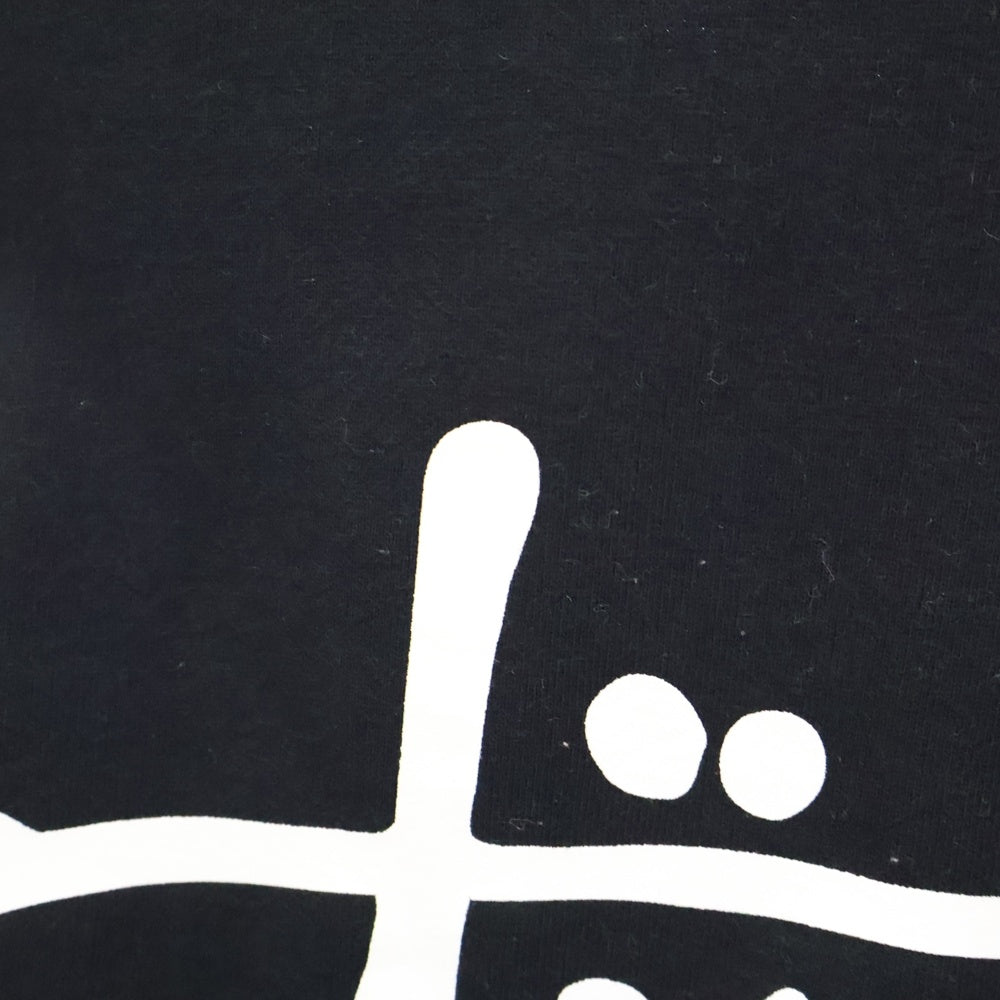 STUSSY(ステューシー) Basic Stussy Crew ベーシック ロゴプリント クルーネック スウェット トレーナー ブラック 1914649