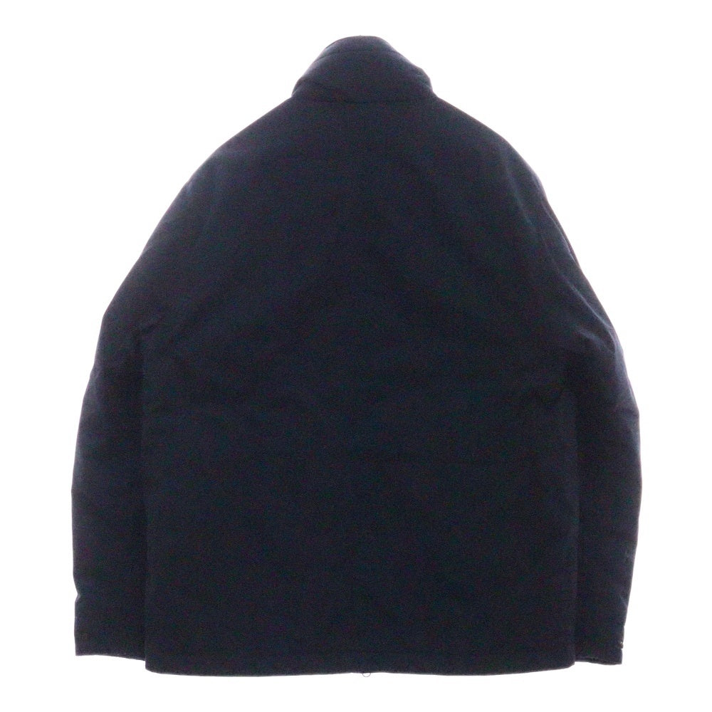 STONE ISLAND(ストーンアイランド) 24AW POLYESTER MICRO TWILL JACKET ポリエステル マイクロツイル 中綿 ジャケット ネイビー 811543626