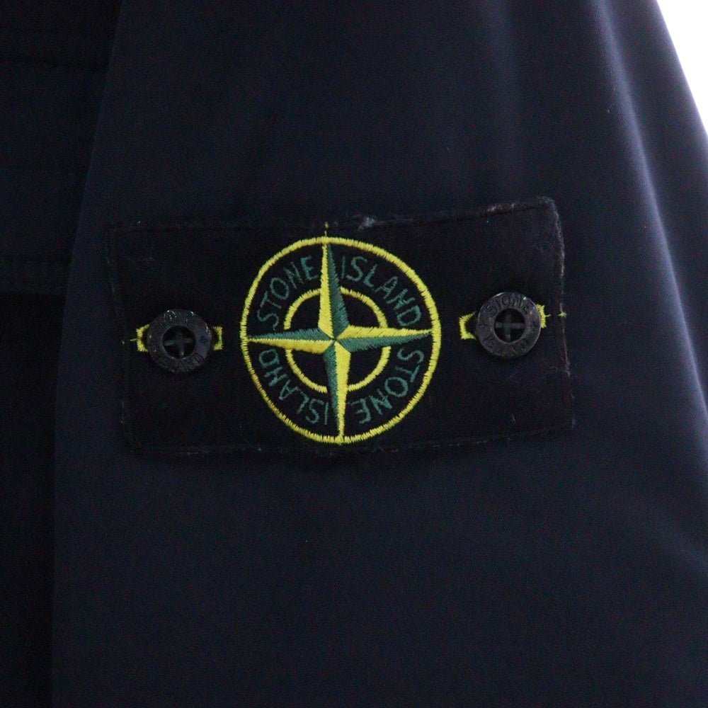 STONE ISLAND(ストーンアイランド) 24AW POLYESTER MICRO TWILL JACKET ポリエステル マイクロツイル 中綿 ジャケット ネイビー 811543626