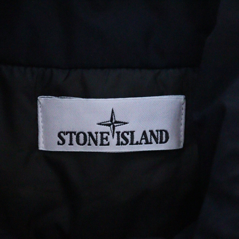 STONE ISLAND(ストーンアイランド) 24AW POLYESTER MICRO TWILL JACKET ポリエステル マイクロツイル 中綿 ジャケット ネイビー 811543626