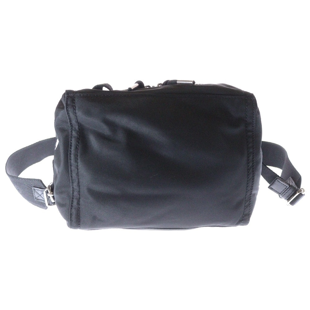 GIVENCHY(ジバンシィ) G-ZIP TOILET BAG ラウンドジップ トイレタリー ナイロンショルダーバッグ ブラック BK60EDK