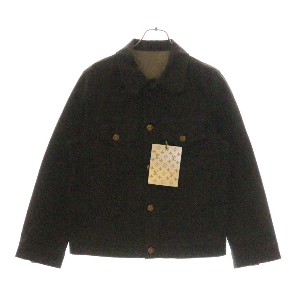 LOUIS VUITTON(ルイヴィトン) 22SS Monogram Denim Jacket モノグラム デニム ジャケット ブラック RM221Q E53 HLA55W
