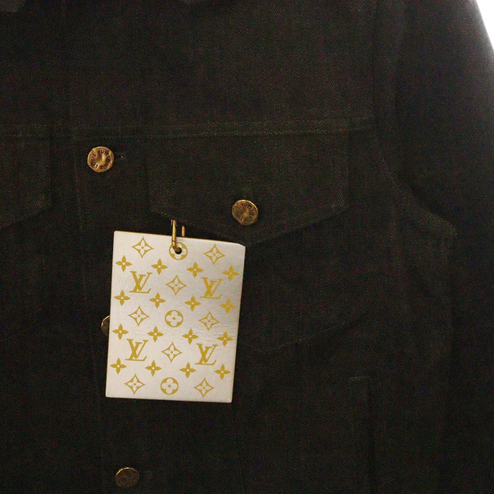 LOUIS VUITTON(ルイヴィトン) 22SS Monogram Denim Jacket モノグラム デニム ジャケット ブラック RM221Q E53 HLA55W