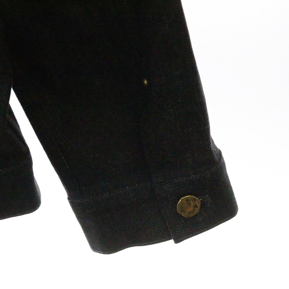 LOUIS VUITTON(ルイヴィトン) 22SS Monogram Denim Jacket モノグラム デニム ジャケット ブラック RM221Q E53 HLA55W