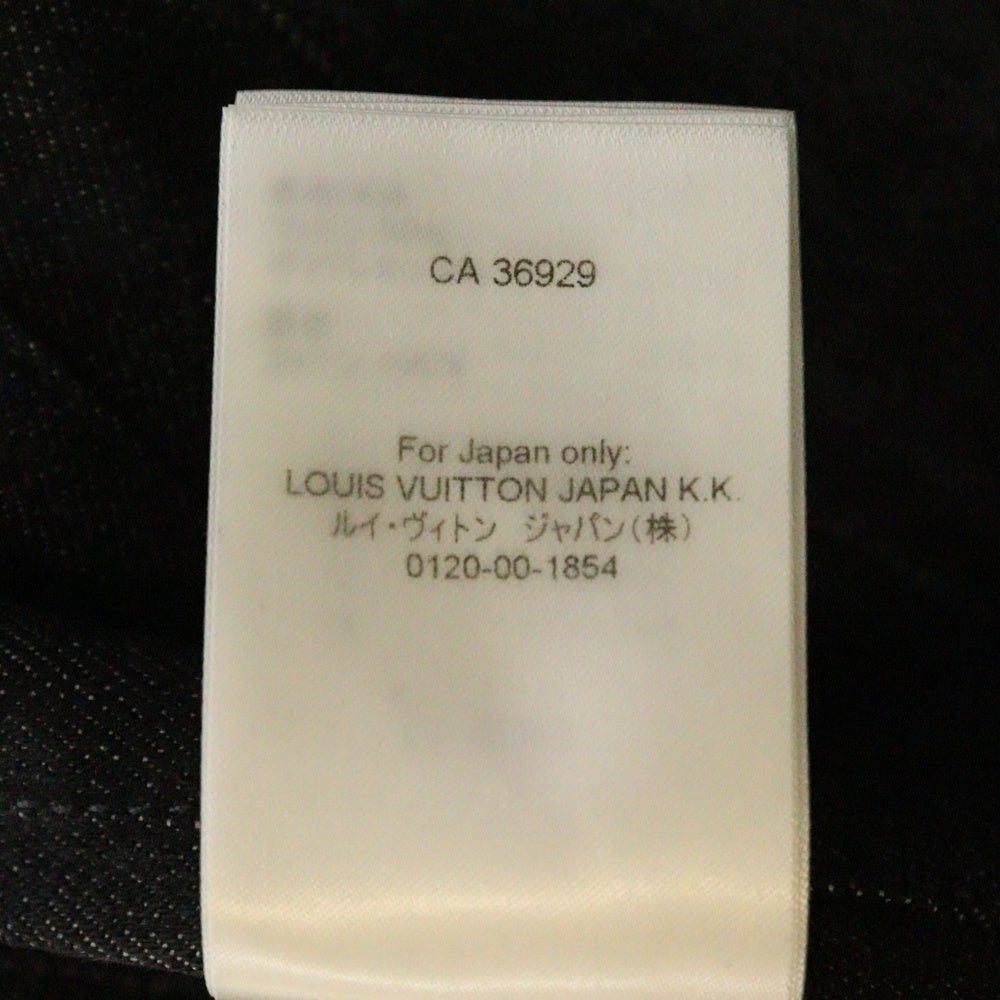 LOUIS VUITTON(ルイヴィトン) 22SS Monogram Denim Jacket モノグラム デニム ジャケット ブラック RM221Q E53 HLA55W