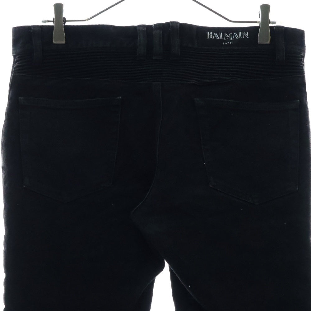BALMAIN(バルマン) バイカースキニー デニムパンツ ブラック