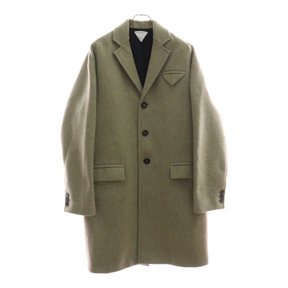 BOTTEGA VENETA(ボッテガヴェネタ) Wool Military Chester Coat ウールミリタリー チェスターコート ベージュ 650977