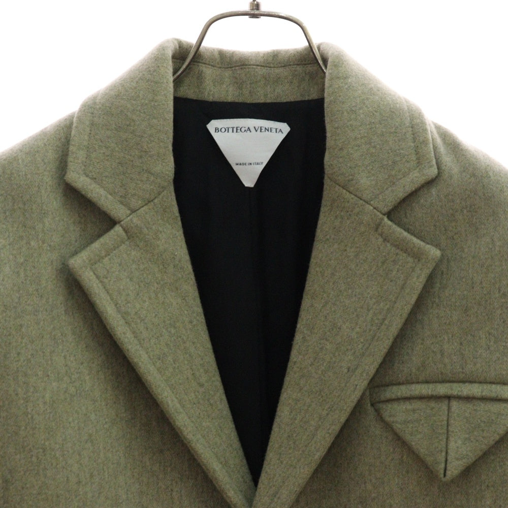 BOTTEGA VENETA(ボッテガヴェネタ) Wool Military Chester Coat ウールミリタリー チェスターコート ベージュ 650977