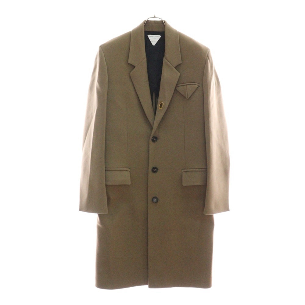 BOTTEGA VENETA(ボッテガヴェネタ) 20AW Wool Chester Coat ウールチェスターコート ブラウン 635831