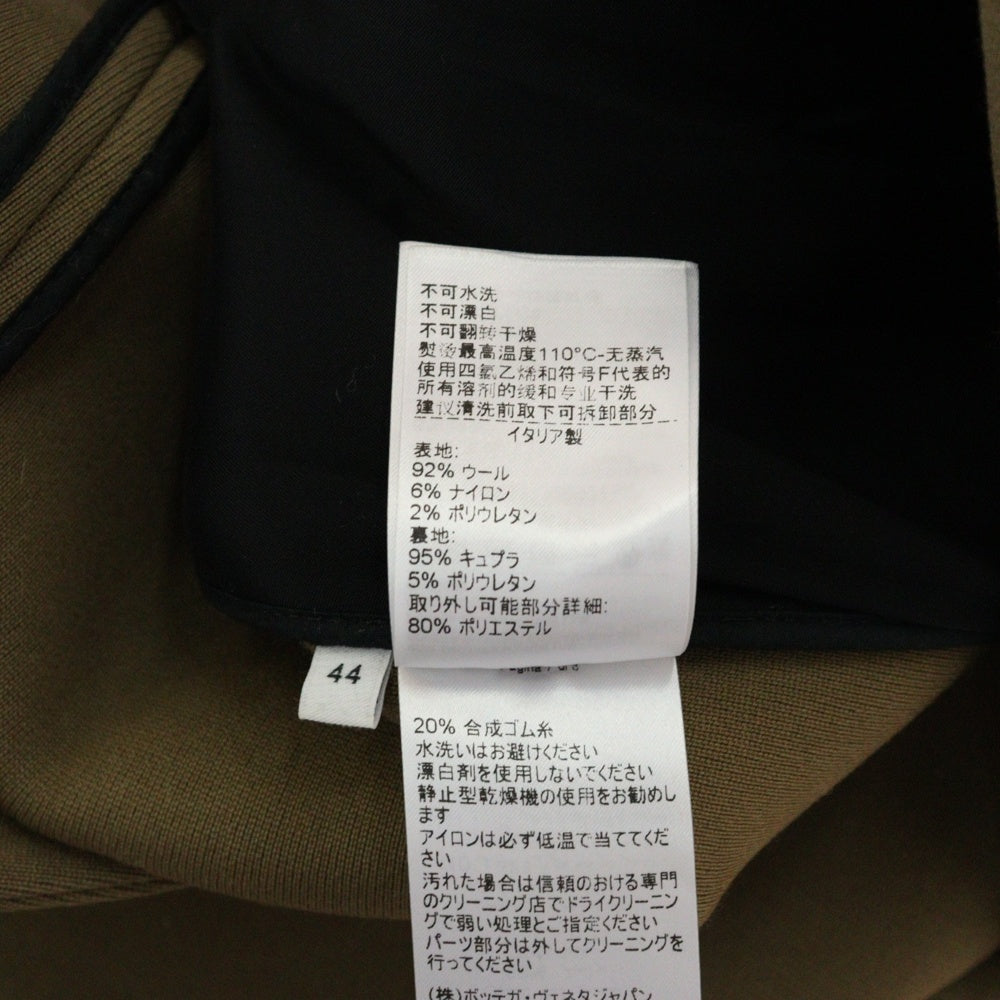 BOTTEGA VENETA(ボッテガヴェネタ) 20AW Wool Chester Coat ウールチェスターコート ブラウン 635831