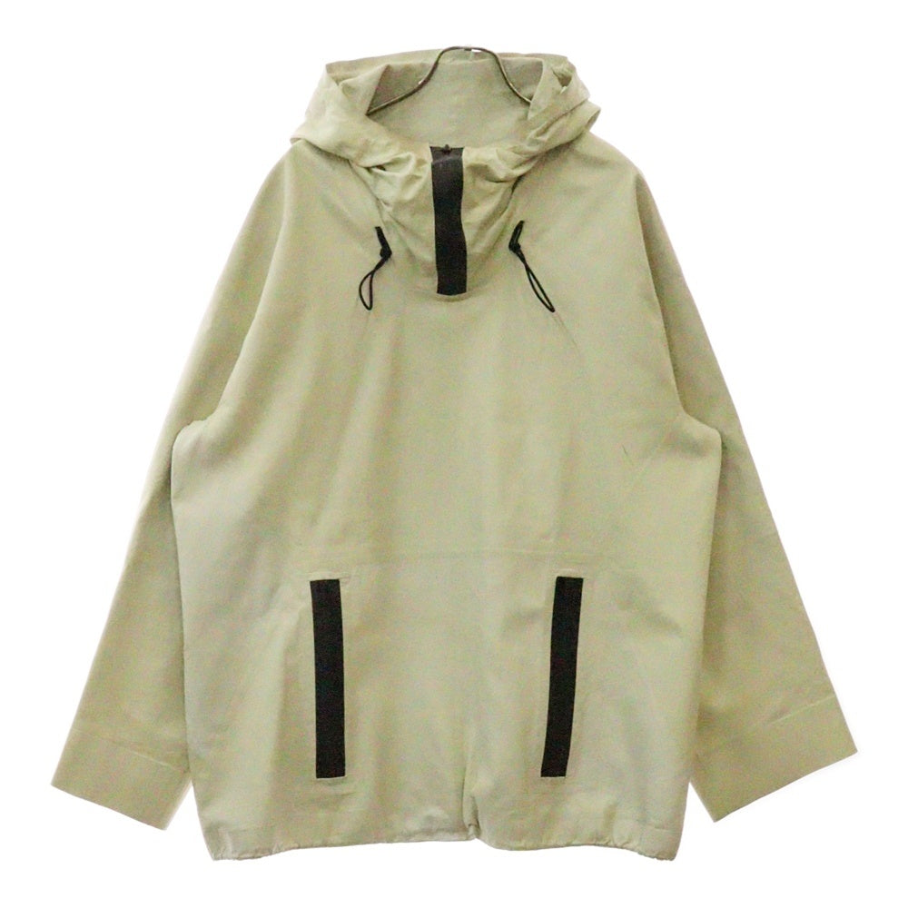 BOTTEGA VENETA(ボッテガヴェネタ) Cow Leather Anorak カウレザー アノラック ブルゾン パーカー ホワイト 611045
