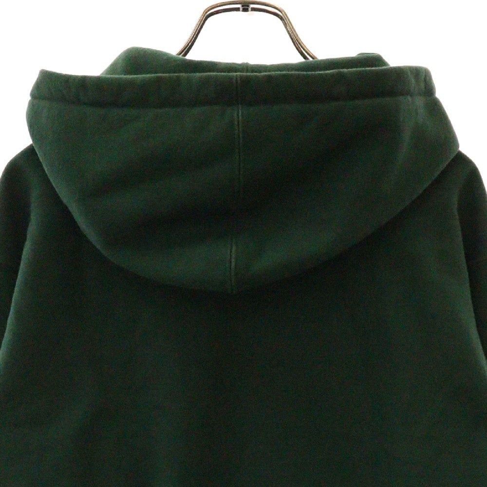 SUPREME(シュプリーム) 19AW Text Stripe Zip Up Hooded Sweatshirt テキストストライプ ロゴ スウェット ジップアップ パーカー グリーン