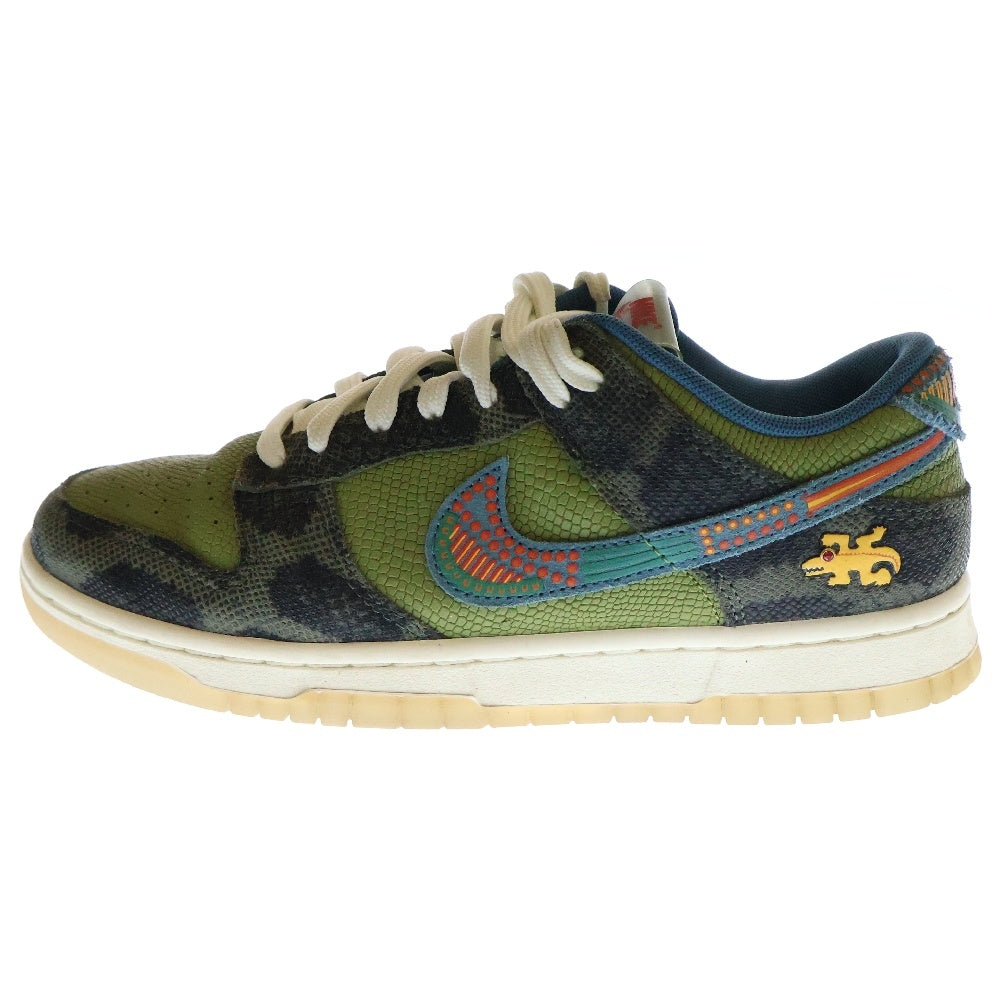 NIKE(ナイキ) DUNK LOW Siempre Familia ダンク シエンプレファミリア ローカットスニーカー グリーン US7.5/25.5cm DO2160-335