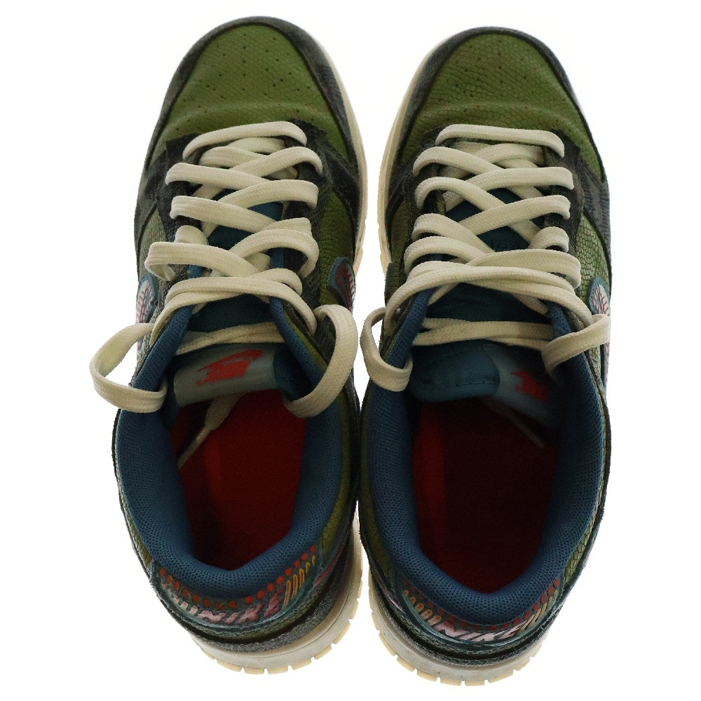 NIKE(ナイキ) DUNK LOW Siempre Familia ダンク シエンプレファミリア ローカットスニーカー グリーン US7.5/25.5cm DO2160-335