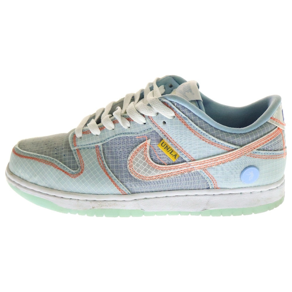NIKE(ナイキ) ×UNION DUNK LOW Argon ユニオン ダンク アルゴン ローカットスニーカー ライトブルー US7.5/25.5cm DJ9649-400
