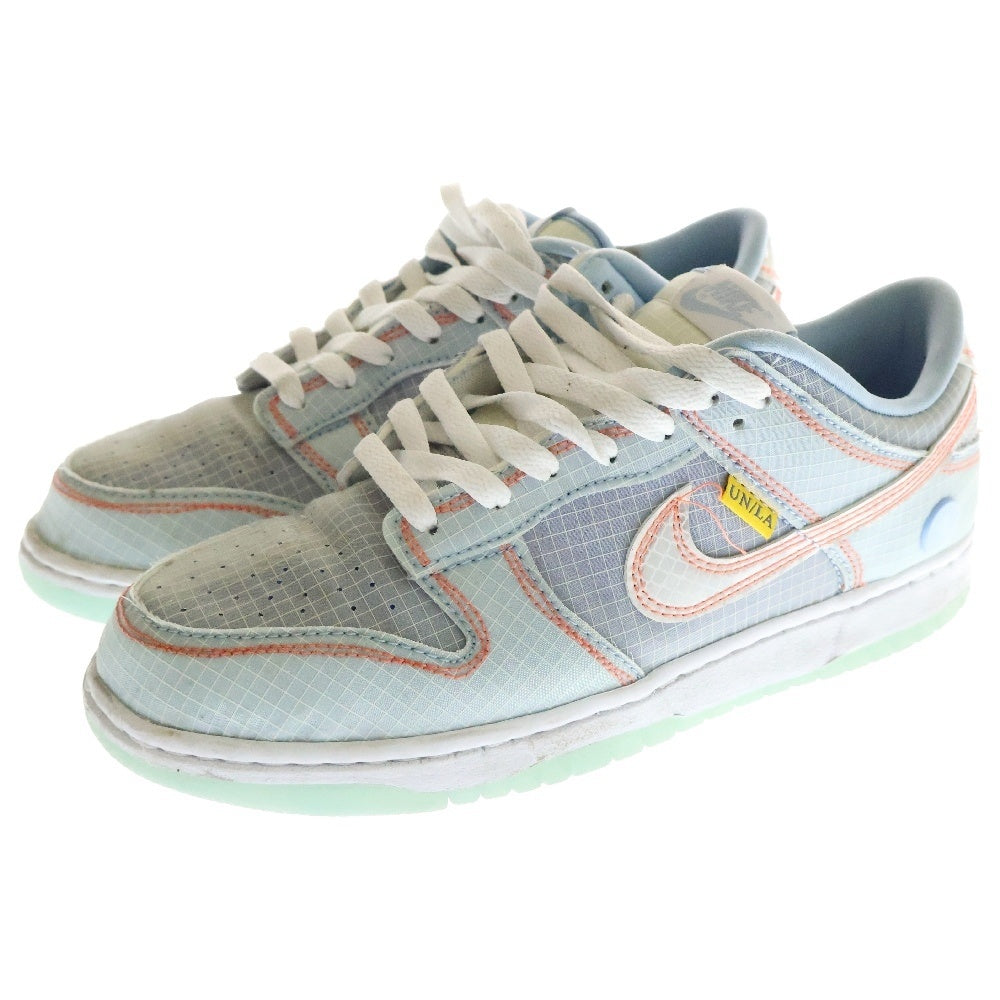 NIKE(ナイキ) ×UNION DUNK LOW Argon ユニオン ダンク アルゴン ローカットスニーカー ライトブルー US7.5/25.5cm DJ9649-400