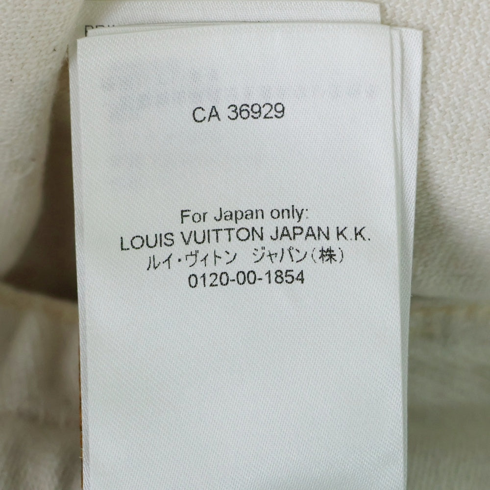 LOUIS VUITTON(ルイヴィトン) 24AW ダモフラージュ・ジャカード ダミエ デニムスケートパンツ デニムパンツ ホワイト RM242MM KCS HRD35W