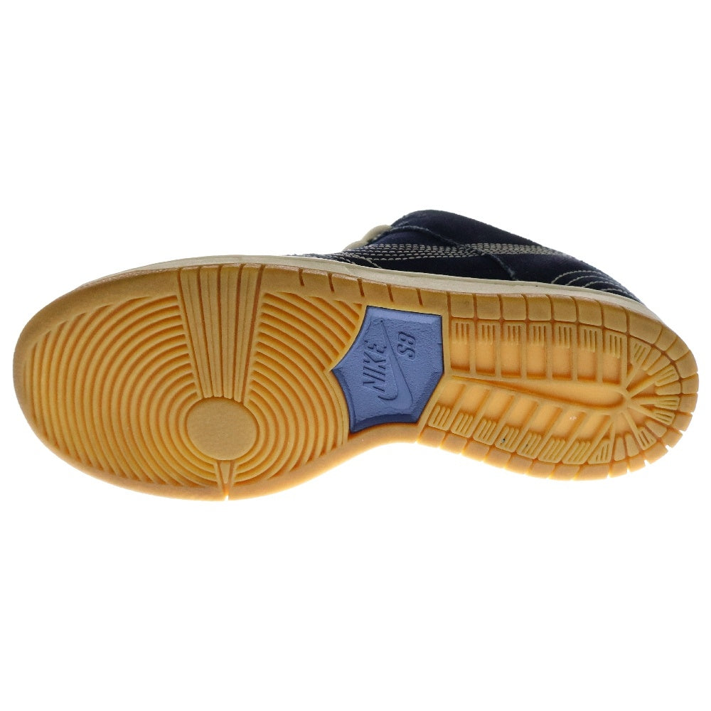NIKE SB(ナイキエスビー) DUNK LOW PRO PRM SASHIKO ダンク プレミアム 刺し子 ローカットスニーカー ブルー US7.5/25.5cm CV0316-400