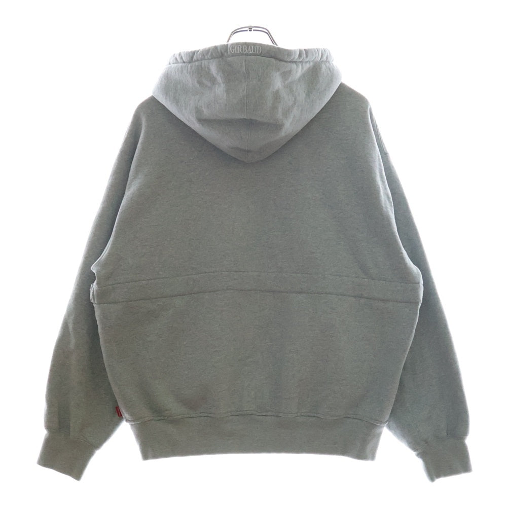 SUPREME(シュプリーム) 25SS ×Marithe Francois Girbaud Zip Up Hooded Sweatshirt マリテ フランソワ ジルボー ジップアップ スウェットパーカー グレー