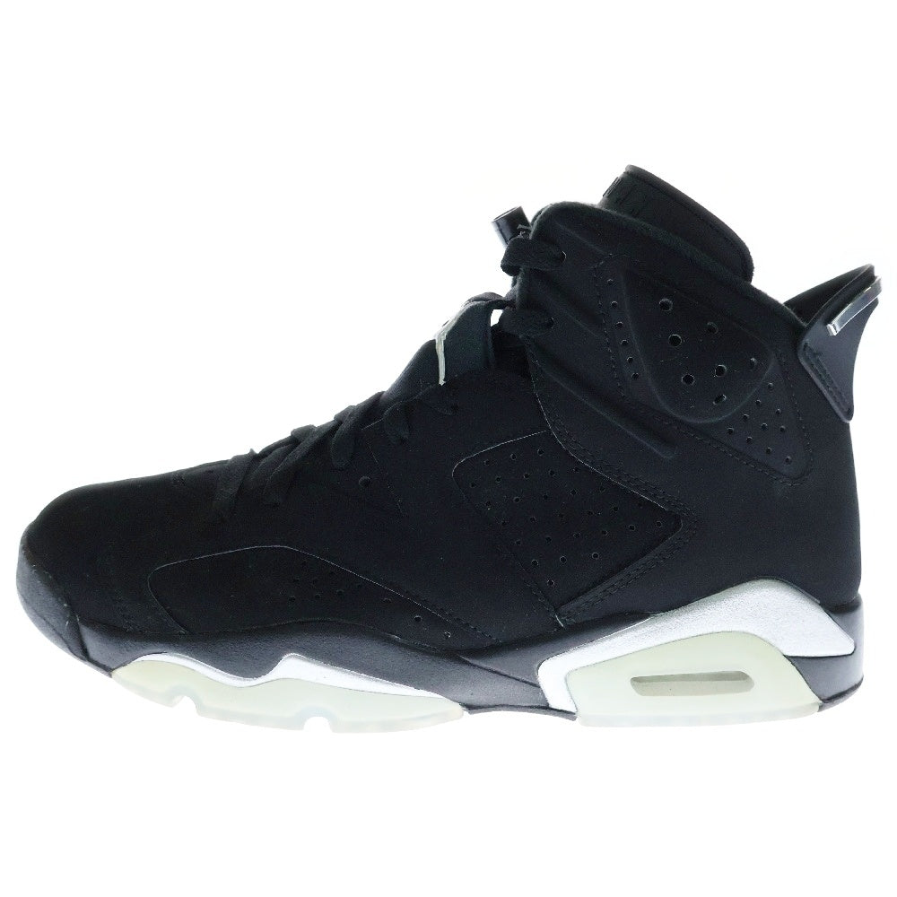 NIKE(ナイキ) AIR JORDAN 6 RETRO エアジョーダン レトロ ハイカットスニーカー ブラック US9.5/27.5cm DX2836-100