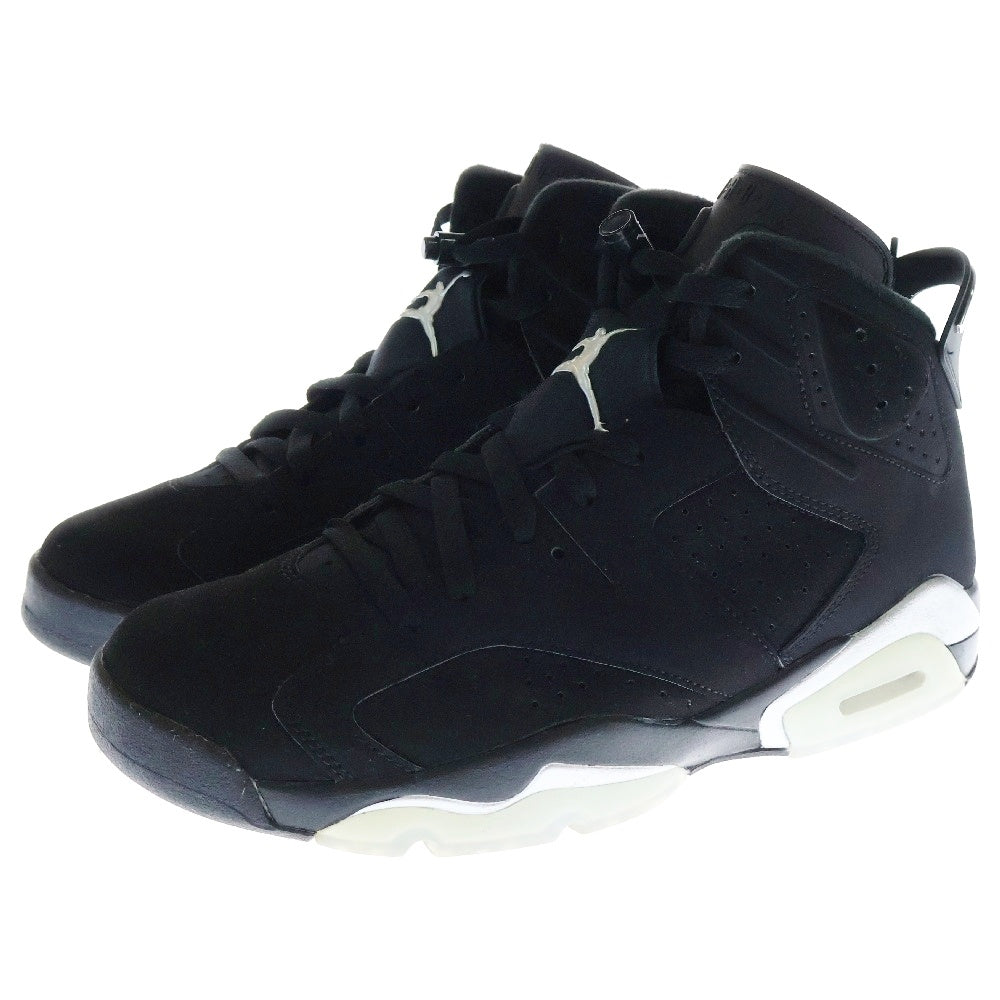 NIKE(ナイキ) AIR JORDAN 6 RETRO エアジョーダン レトロ ハイカットスニーカー ブラック US9.5/27.5cm DX2836-100