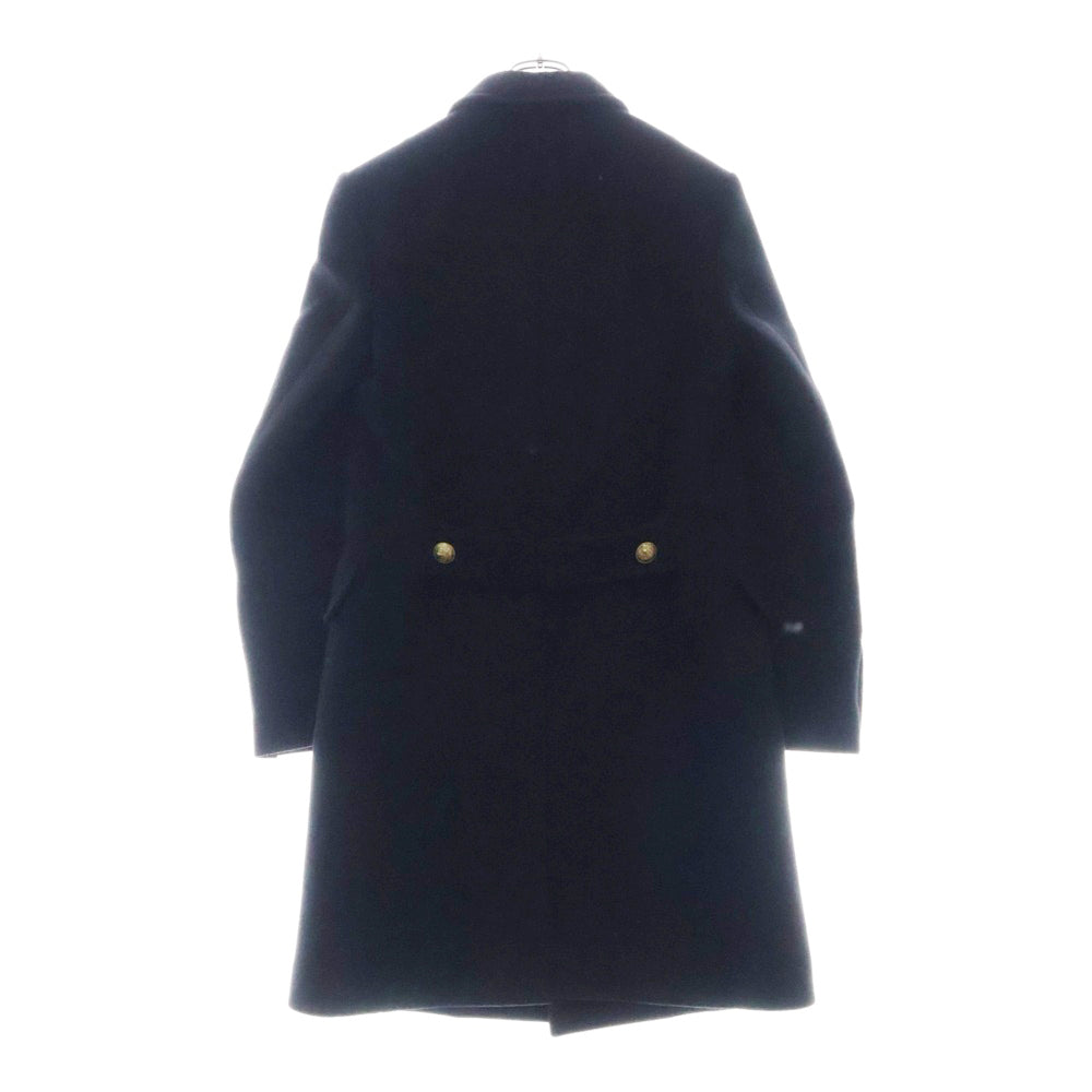 BALMAIN(バルマン) 16AW カシミヤ ミリタリー ナポレオン コート ブラック W6HT869B926