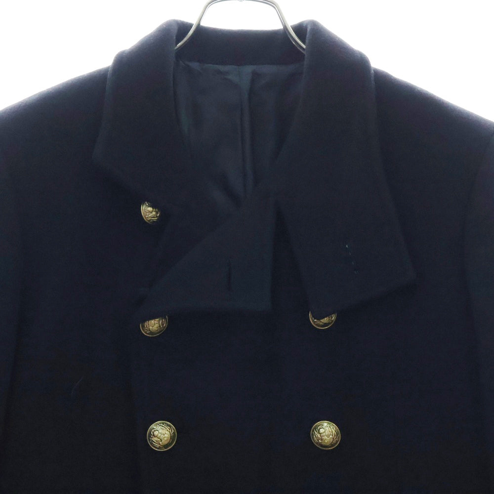 BALMAIN(バルマン) 16AW カシミヤ ミリタリー ナポレオン コート ブラック W6HT869B926