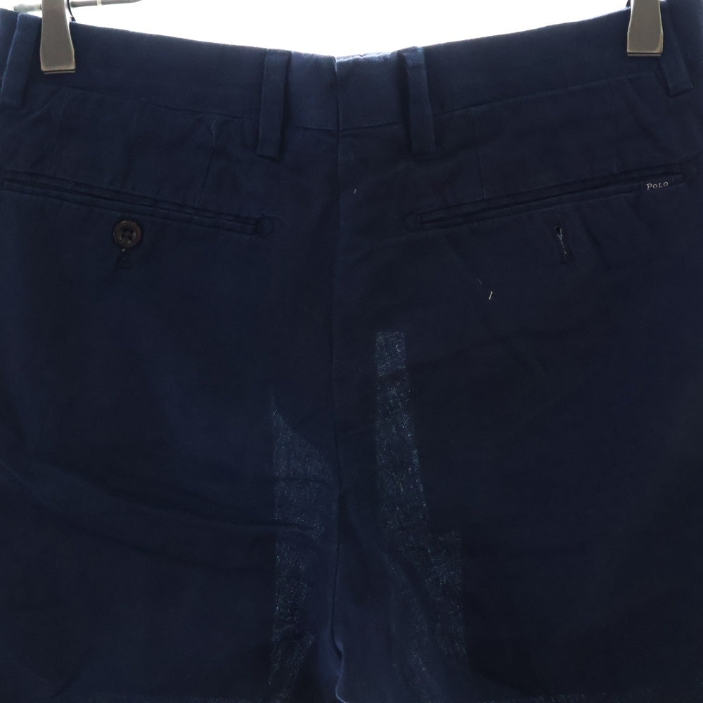 POLO RALPH LAUREN(ポロラルフローレン) STRAIGHT FIT ストレート フィット ハーフパンツ ショーツ ネイビー 0200011793