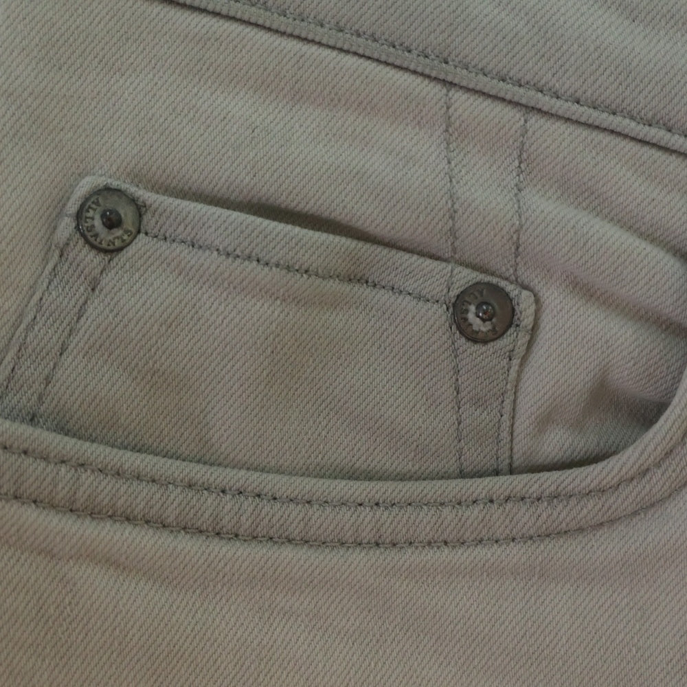 ALLSAINTS(オールセインツ) ボタンフライ ストレッチスキニー デニムパンツ ライトブルー ME017M