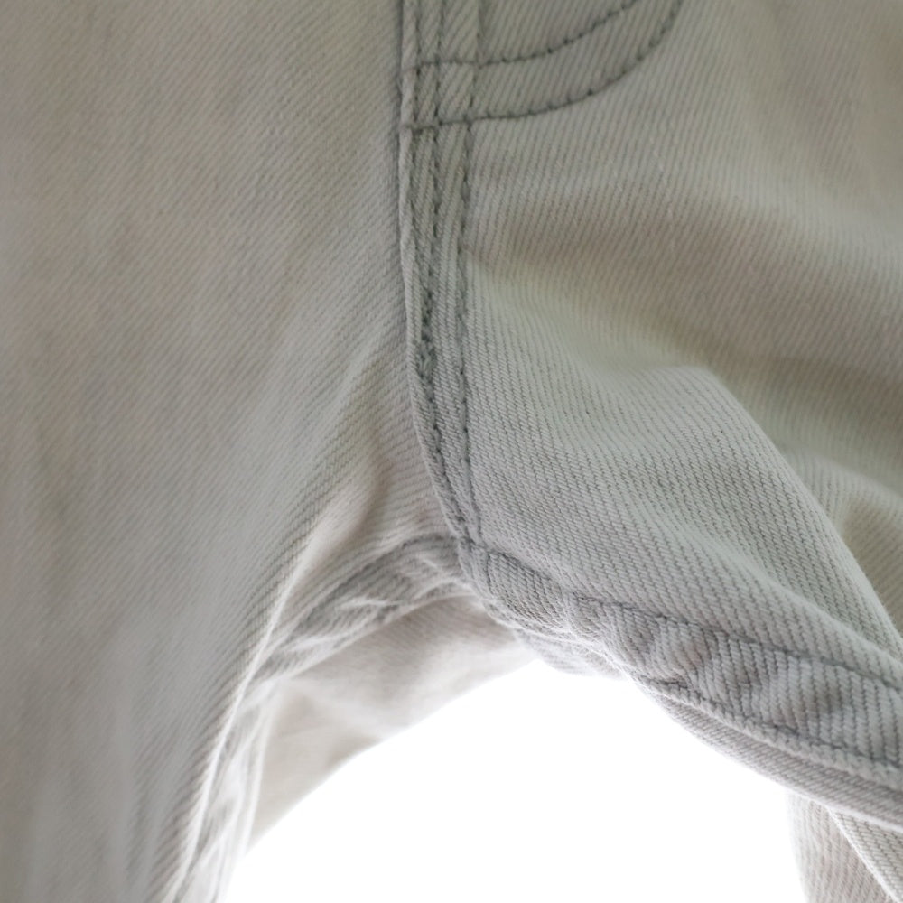 ALLSAINTS(オールセインツ) ボタンフライ ストレッチスキニー デニムパンツ ライトブルー ME017M