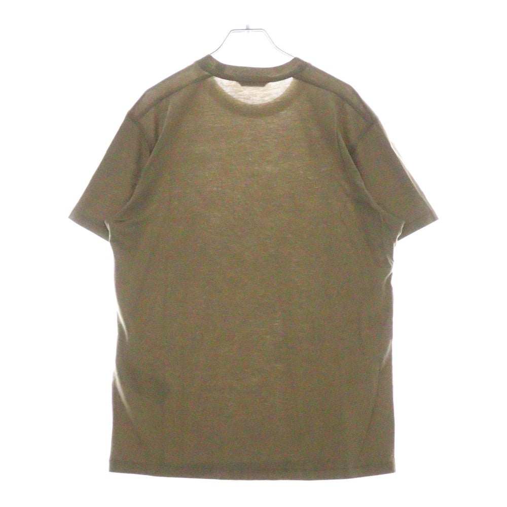 TOM FORD(トムフォード) クルーネック半袖Tシャツ カットソー カーキ TFJ950