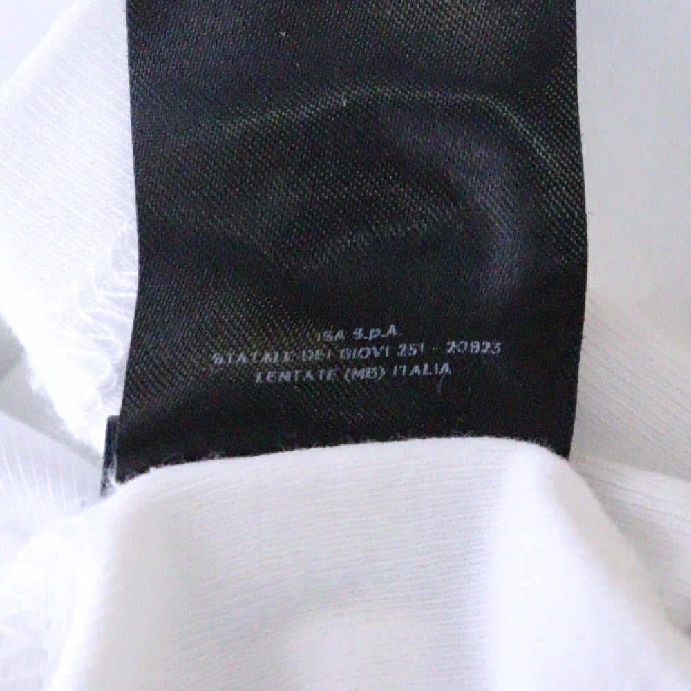 TOM FORD(トムフォード) クルーネック半袖Tシャツ カットソー ホワイト T4M08-104