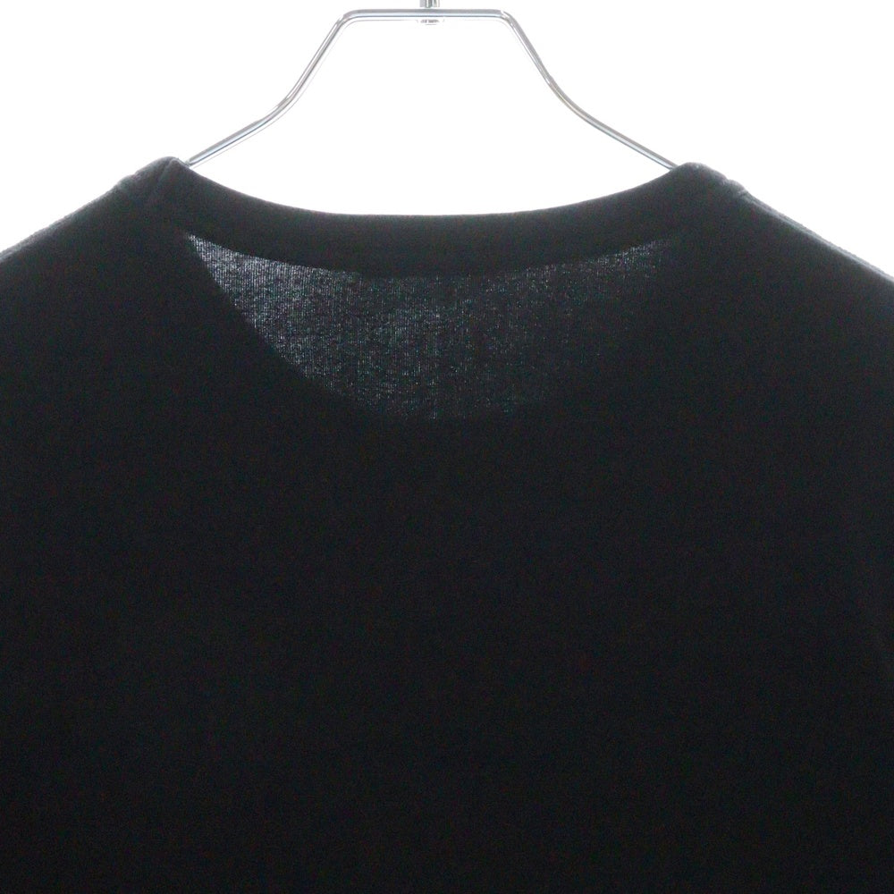 TOM FORD(トムフォード) クルーネック半袖Tシャツ カットソー ブラック T4M08-104