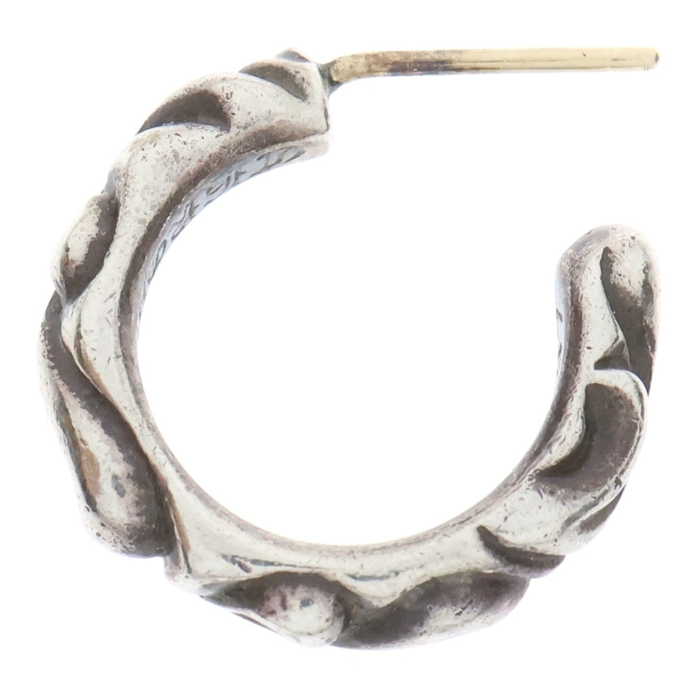 CHROME HEARTS(クロムハーツ) HOOP SCROOL スクロール フープピアス シルバー BCA102