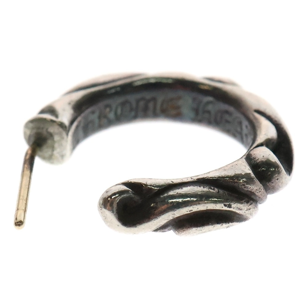 CHROME HEARTS(クロムハーツ) HOOP SCROOL スクロール フープピアス シルバー BCA102