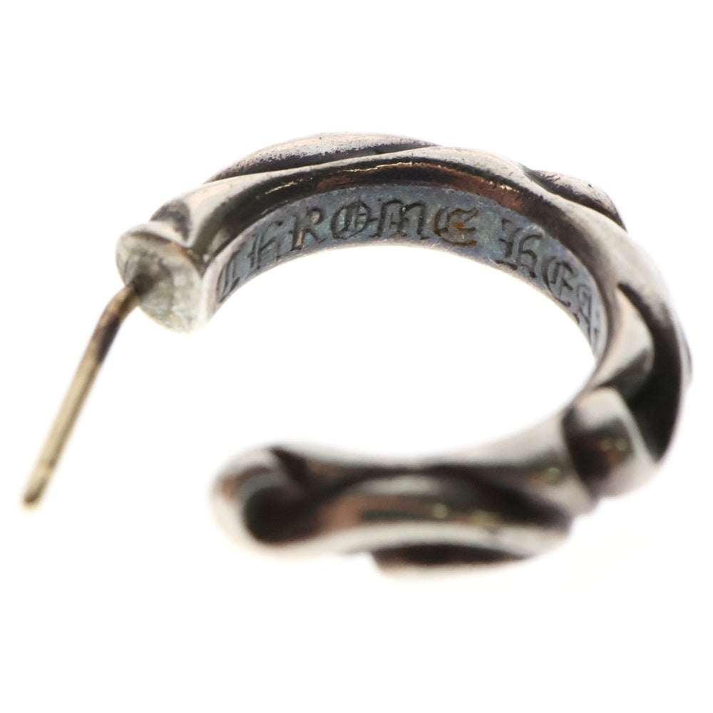 CHROME HEARTS(クロムハーツ) HOOP SCROOL スクロール フープピアス シルバー BCA102