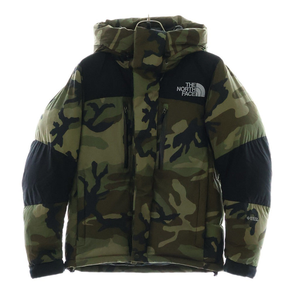 THE NORTH FACE(ザノースフェイス) NOVELTY BALTRO LIGHT JACKET GORE-TEX ノベルティ バルトロ ライト ゴアテックス ジップアップ ナイロン ダウン ジャケット カーキ ND91951