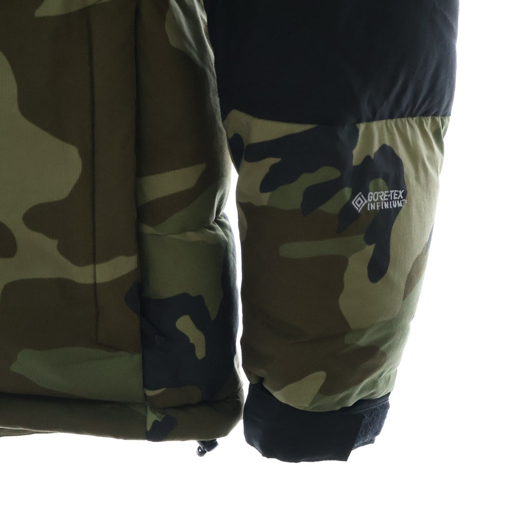 THE NORTH FACE(ザノースフェイス) NOVELTY BALTRO LIGHT JACKET GORE-TEX ノベルティ バルトロ ライト ゴアテックス ジップアップ ナイロン ダウン ジャケット カーキ ND91951