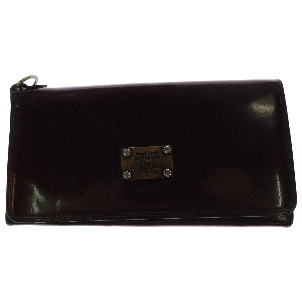 PORTER(ポーター) GLADHAND別注 BELONGINGS WALLET レザーロングウォレット 長財布 ブラウン